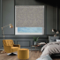 Cove Grey Electric No Drill Roller Blinds