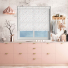 Floral Scatter Blush Electric No Drill Roller Blinds