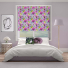 Flower Bomb Bright Electric No Drill Roller Blinds