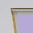 Gentle Lavender Dakea Roof Window Blinds Detail