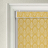 Leaf Yellow Electric No Drill Roller Blinds Product Detail