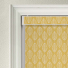 Leaf Yellow Electric Pelmet Roller Blinds Product Detail