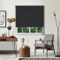 Luxe Black Cordless Roller Blinds