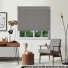 Luxe Concrete Electric No Drill Roller Blinds