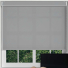 Luxe Grey Electric No Drill Roller Blinds Frame