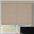 Luxe Sand Electric No Drill Roller Blinds Frame