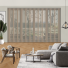 Luxe Sand Replacement Vertical Blind Slats Open