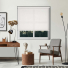 Luxe White Cordless Roller Blinds