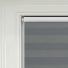 Metallic Stripe Charcoal Roller Blinds Product Detail