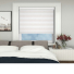 Metallic Stripe Crystal Electric No Drill Roller Blinds