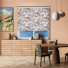 Muted Autumn Blooms Cordless Roller Blinds