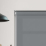 Origin Rock Grey With Chrome Bottom Bar Roller Blinds Product Detail