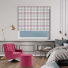 Patchwork Mulberry Electric No Drill Roller Blinds