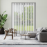 Pula Off White Replacement Vertical Blind Slats Open