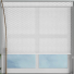 Rhomboid Grey Electric No Drill Roller Blinds Frame