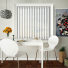 Roma White Replacement Vertical Blind Slats Open