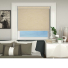 Satin Beige Electric No Drill Roller Blinds
