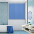 Shower Safe Blue Replacement Vertical Blind Slats