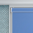 Shower Safe Blue Electric No Drill Roller Blinds Product Detail