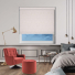 Stria Rose Grey No Drill Blinds