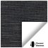 Weave Blackout Charcoal Cordless Roller Blinds Scan