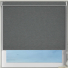 Weave Blackout Charcoal No Drill Blinds Frame
