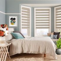 Beige Day And Night Blinds