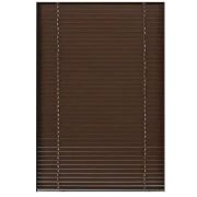 Brown aluminium venetian blinds 