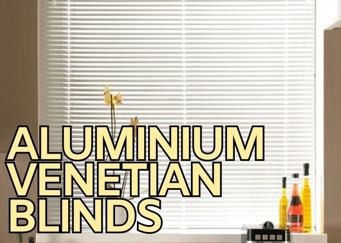 Aluminium venetian blinds
