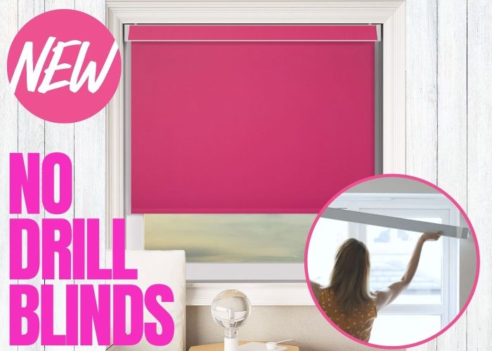 No drill blinds