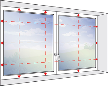 how to measure aluminium venetian blinds for windows
